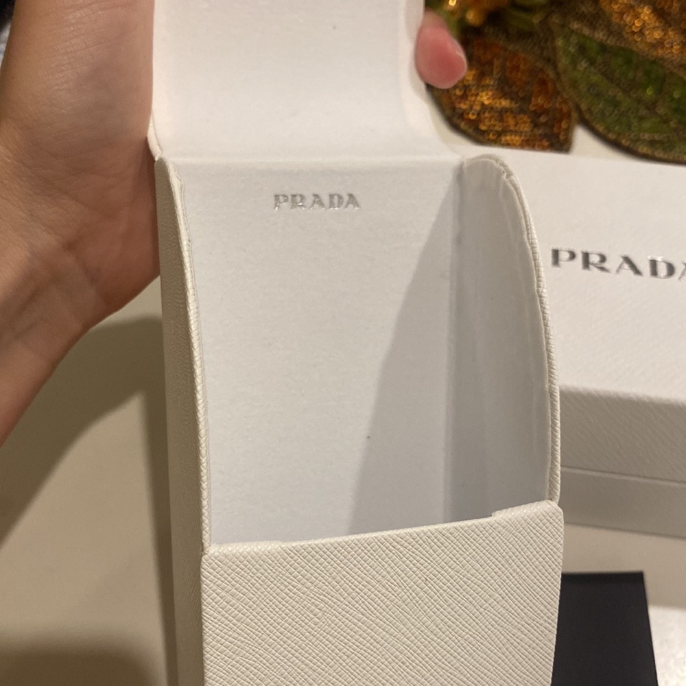 Prada Box, Case & Tag, Empty - Picture 2 of 2